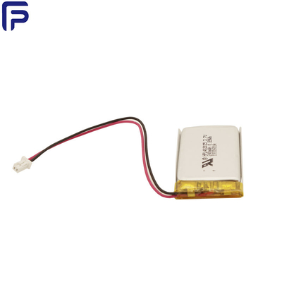 3.7 V Bluetooth  Rechargeable Lithium Polymer Battery 260mAh For Medical Device ODM