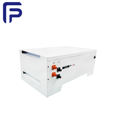 Rack bianco LiFePO4 Batteria di accumulo di energia ricaricabile 48V 150AH 7200WH